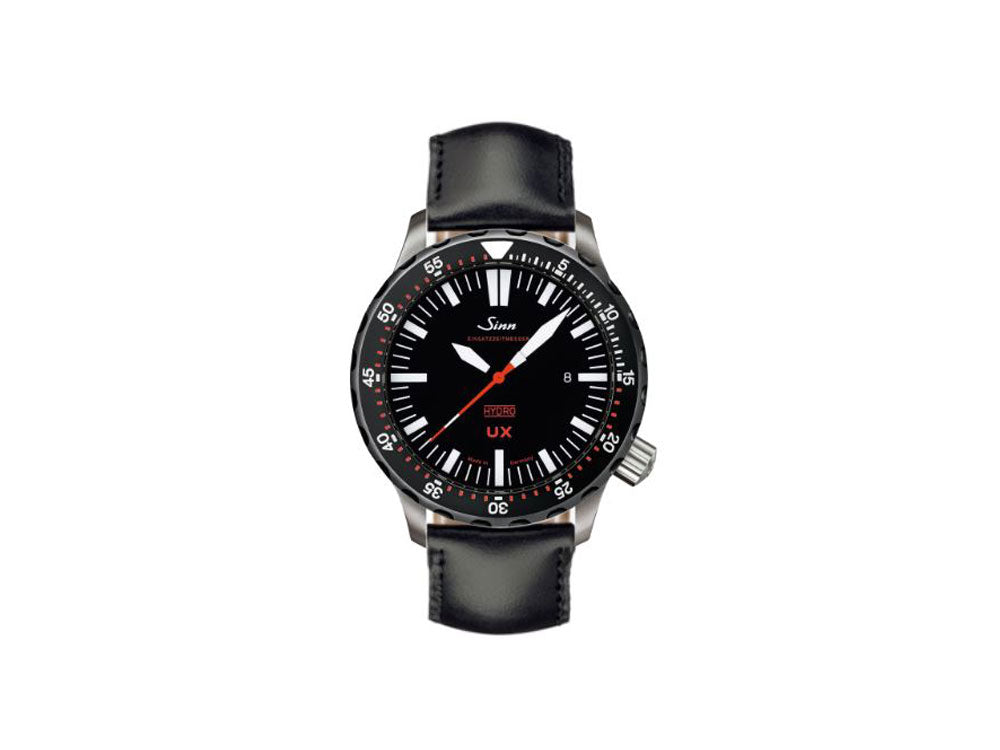 Reloj de Cuarzo Sinn UX SDR, ETA 955.652, 44mm, 500 atm, Negro, 403.050 LB34