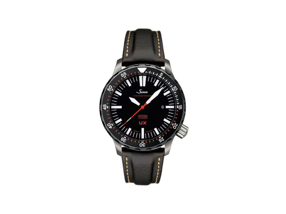 Reloj de Cuarzo Sinn UX SDR, ETA 955.652, 44mm, 500 atm, Negro, 403.050 LB38