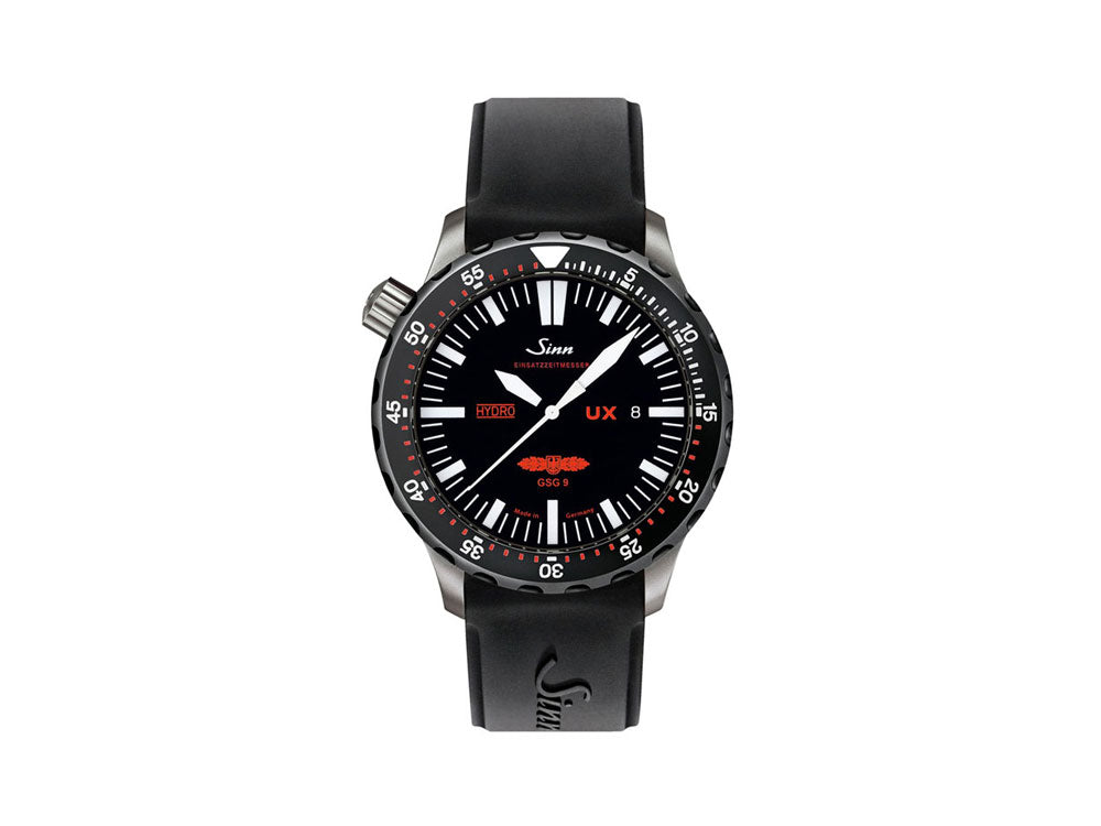 Reloj Diver Sinn UX SDR GSG 9, ETA 955.652, 44mm, 500atm, Negro, 403.051 SI43