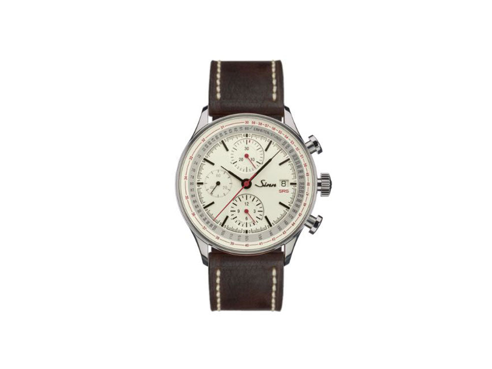 Reloj Automático Sinn 910 SRS, Valjoux 7750, Cronógrafo, Piel, 910.020 LB127