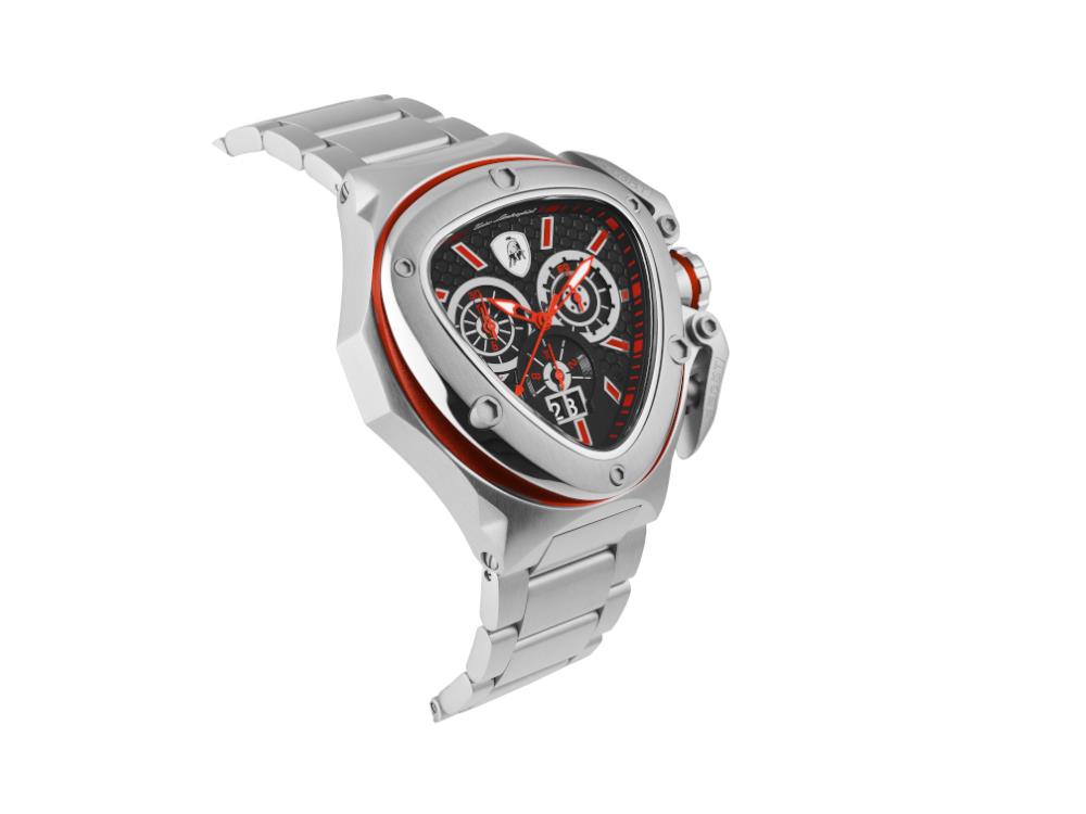 Reloj de Cuarzo Tonino Lamborghini Spyder X Rojo SS, 53 mm, Crono, T9XA-SS-B