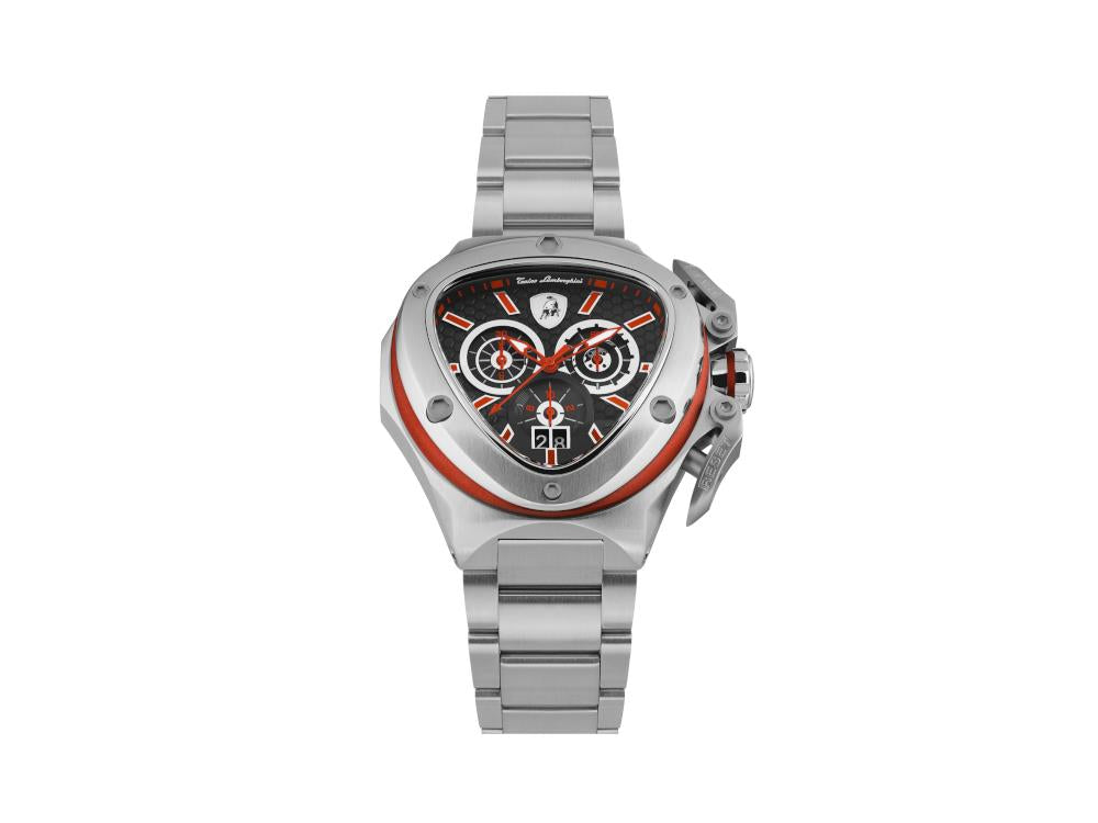 Reloj de Cuarzo Tonino Lamborghini Spyder X Rojo SS, 53 mm, Crono, T9XA-SS-B