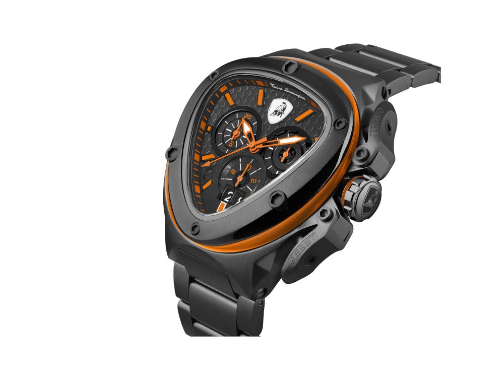 Reloj de Cuarzo Tonino Lamborghini Spyder X Naranja 53 mm