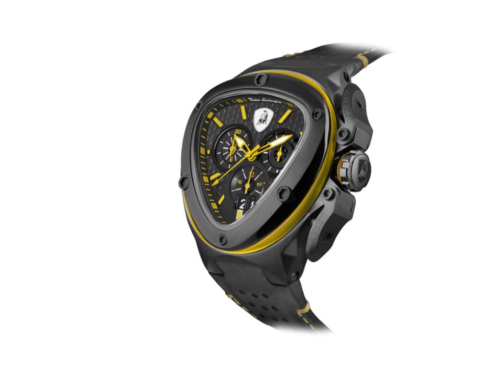 Reloj de Cuarzo Tonino Lamborghini Spyder X Amarillo, 53 mm 