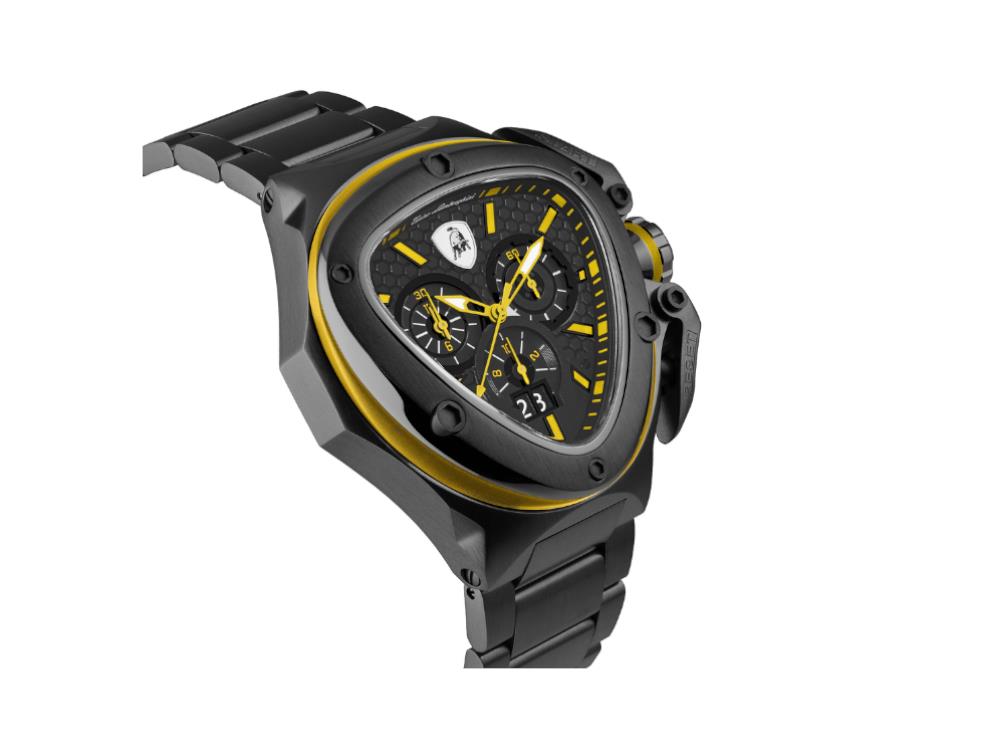 Reloj de Cuarzo Tonino Lamborghini Spyder X Amarillo, 53 mm, Cronógrafo, T9XE-B