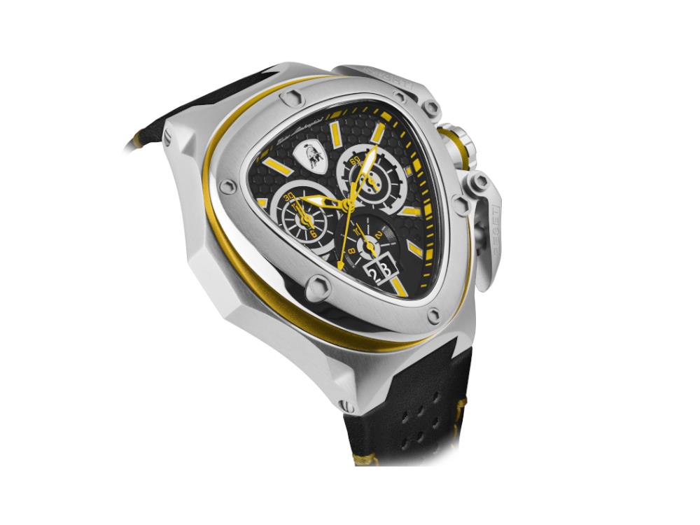 Reloj de Cuarzo Tonino Lamborghini Spyder X Amarillo SS, 53 mm, Crono, T9XE-SS