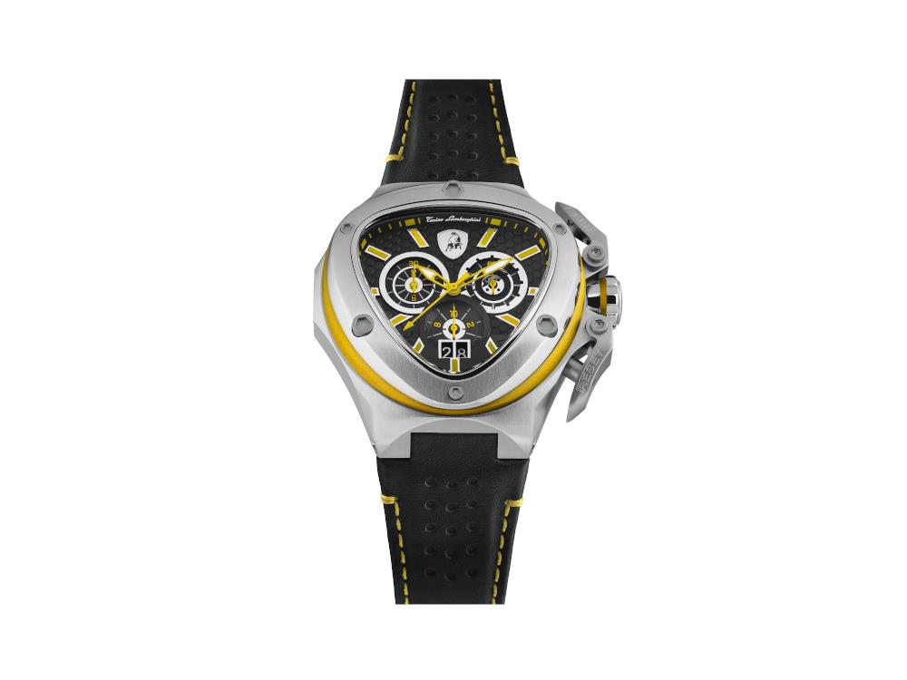 Reloj de Cuarzo Tonino Lamborghini Spyder X Amarillo SS, 53 mm, Crono, T9XE-SS