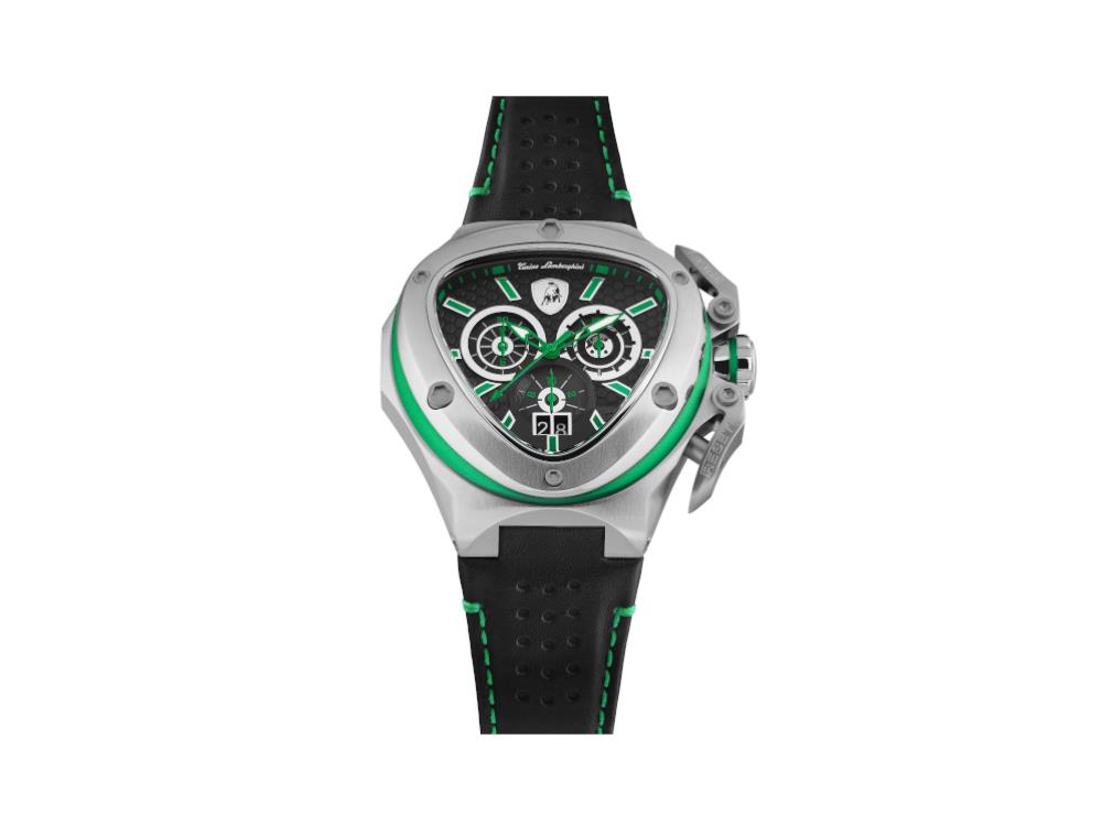 Reloj de Cuarzo Tonino Lamborghini Spyder X Verde SS, 53 mm, Cronógrafo, T9XF-SS