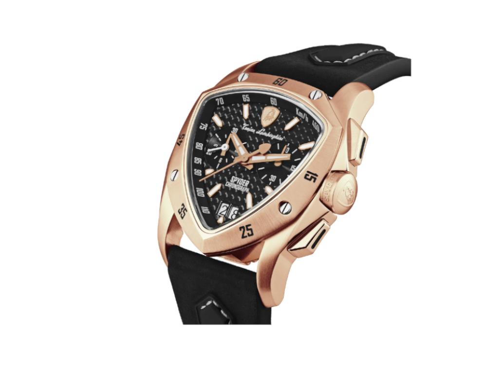 Reloj de Cuarzo Tonino Lamborghini New Spyder Rose Gold, 43 mm, Crono TLF-A13-8