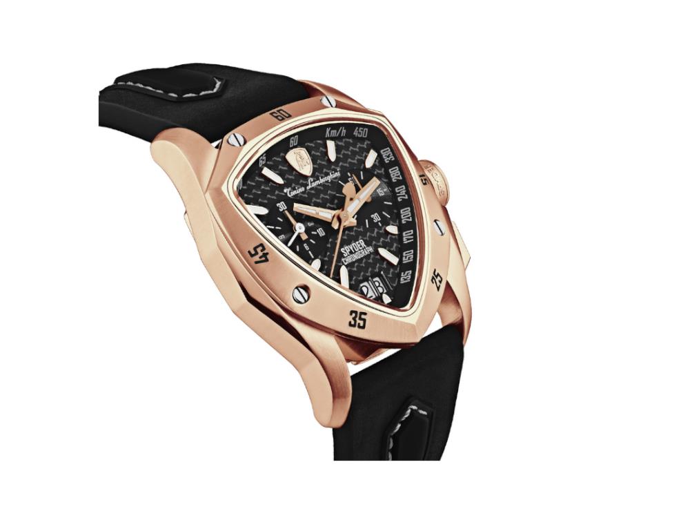 Reloj de Cuarzo Tonino Lamborghini New Spyder Rose Gold, 43 mm, Crono TLF-A13-8