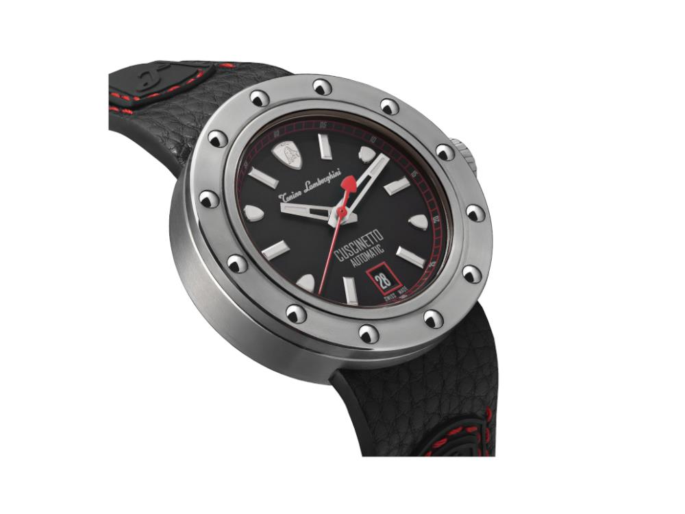 Reloj Automático Tonino Lamborghini Cuscinetto Rojo, Titanio, 42 mm, TLF-T01-2