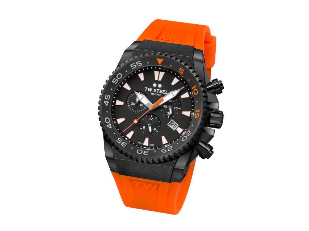 Reloj de Cuarzo TW Steel Ace Diver 2019, Negro, 44 mm, Ed. Limitada, ACE404