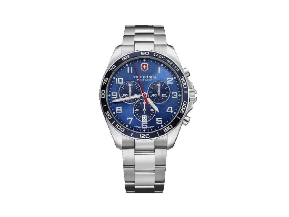 Reloj de Cuarzo Victorinox Fieldforce Classic Chrono, Azul, 42 mm, V241901