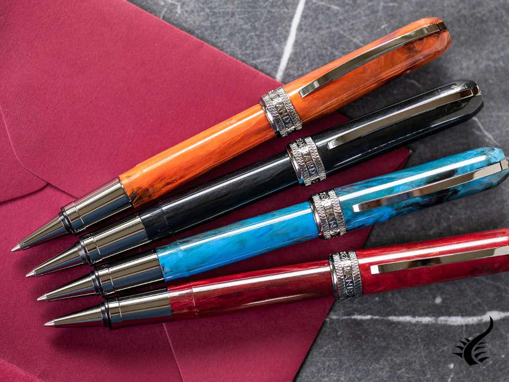 Roller Visconti Rembrandt-S Orange, Resina, Rutenio, Naranja, KP10-28-RB