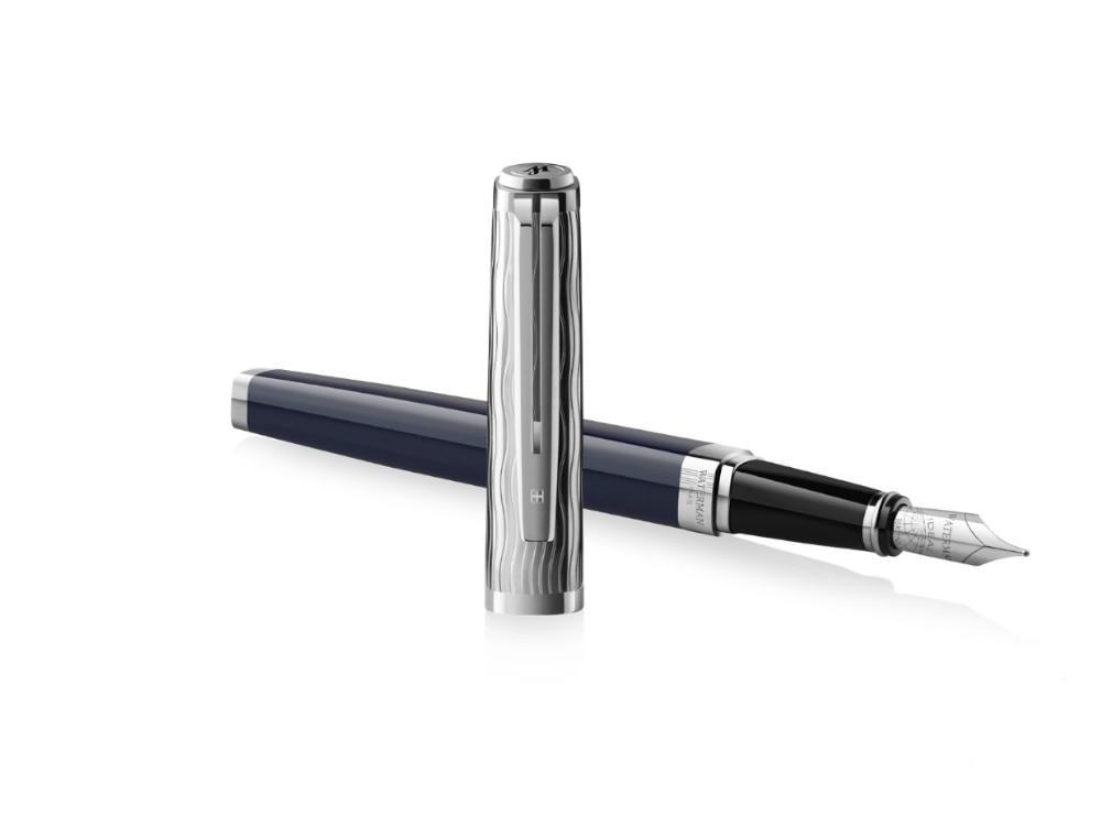 Pluma Estilográfica Waterman Exception L'essence du Bleu, Azul, 2166316